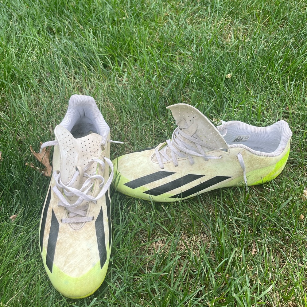 Men’s Size 13 Adidas Crazy Fast Soccer Cleats w/o Insoles